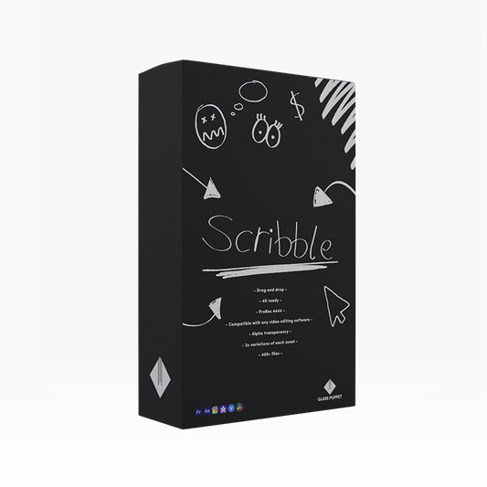 SCRIBBLE- Hand-drawn Animated Asset Pack