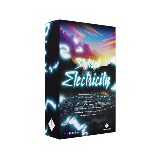 Stylised Electricity - Motion Graphics Asset Pack